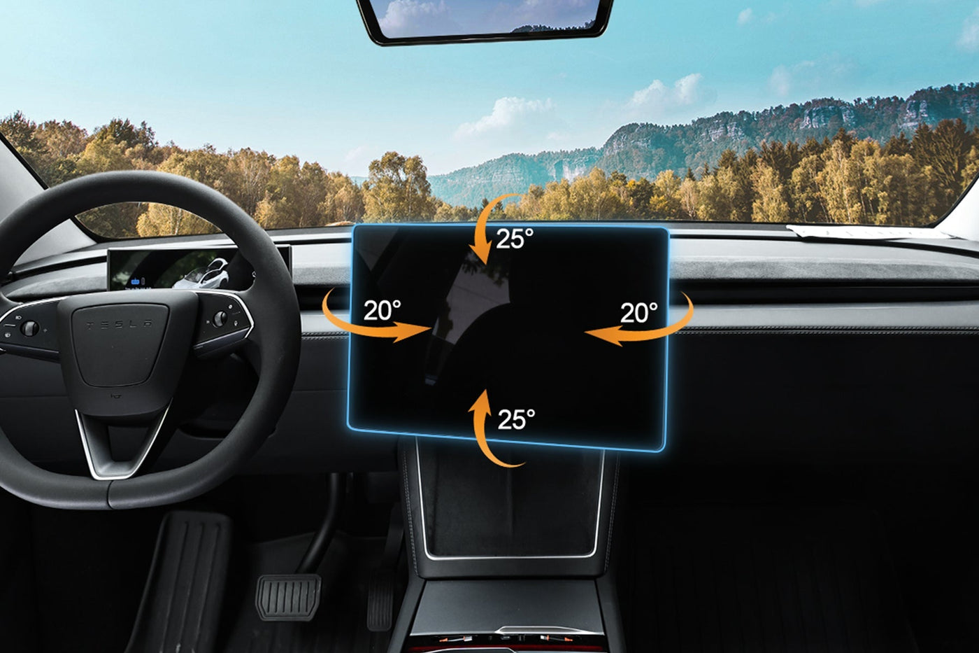 Tesla Owners Rejoice: New Swivel Mount Kit Transforms In-Car Screen Experience Without Compromising Design