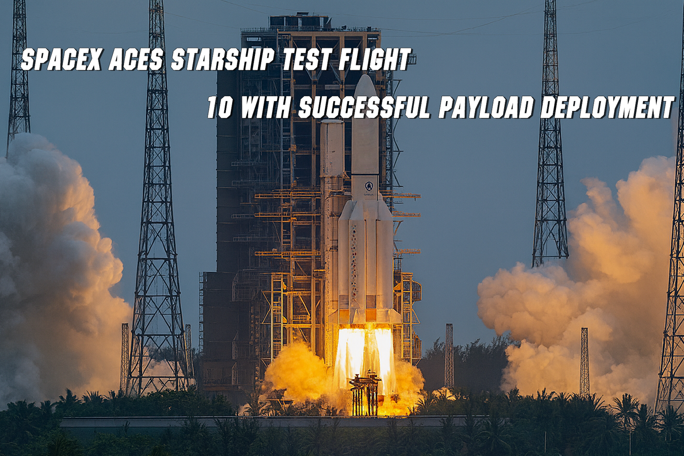 SpaceX Aces Starship Test Flight 10 with Successful Payload Deployment