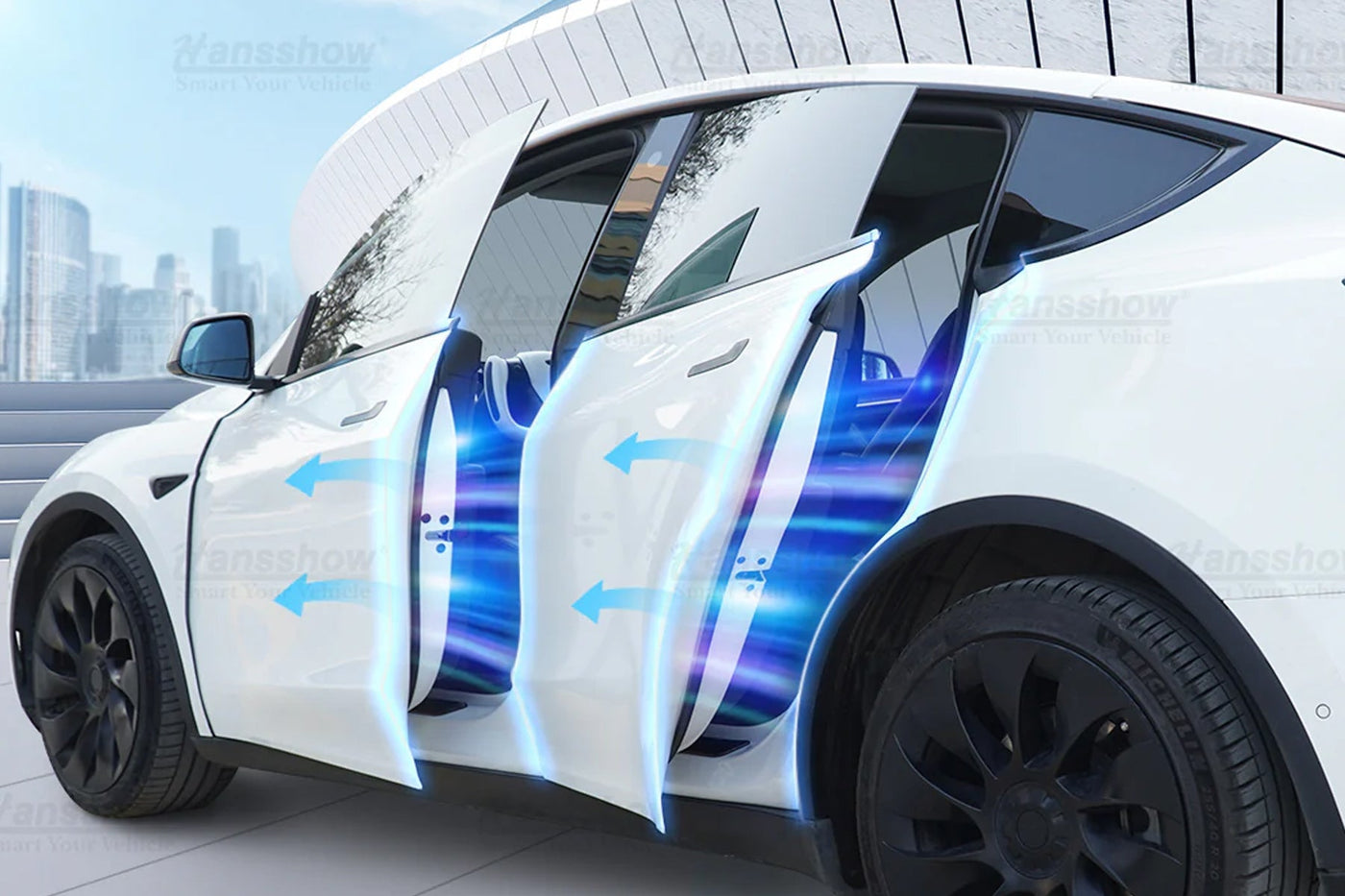 Model 3/Y Auto Presenting Doors (V2): The Smarter, Easier Way to Enter Your Tesla