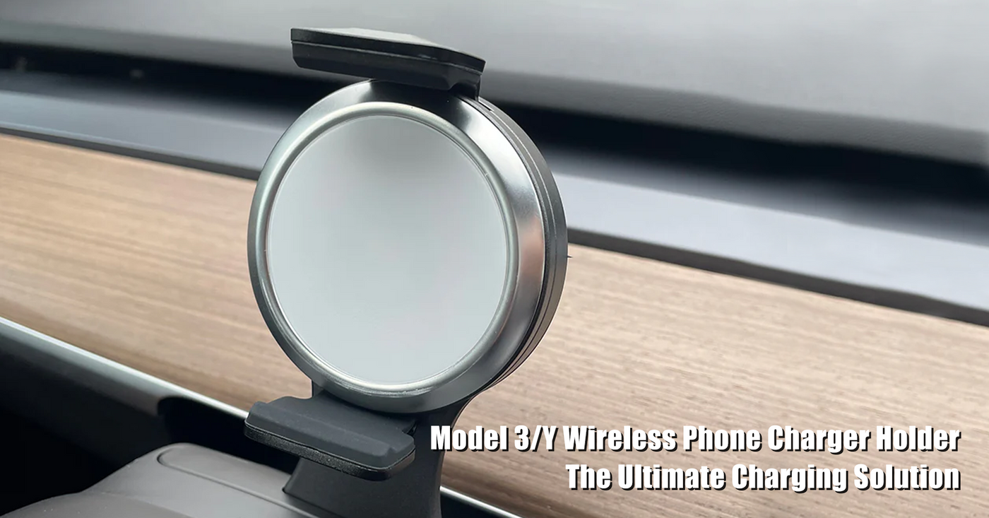 Tesla Model 3/Y Wireless Phone Charger Holder for the Ultimate Charging Solution