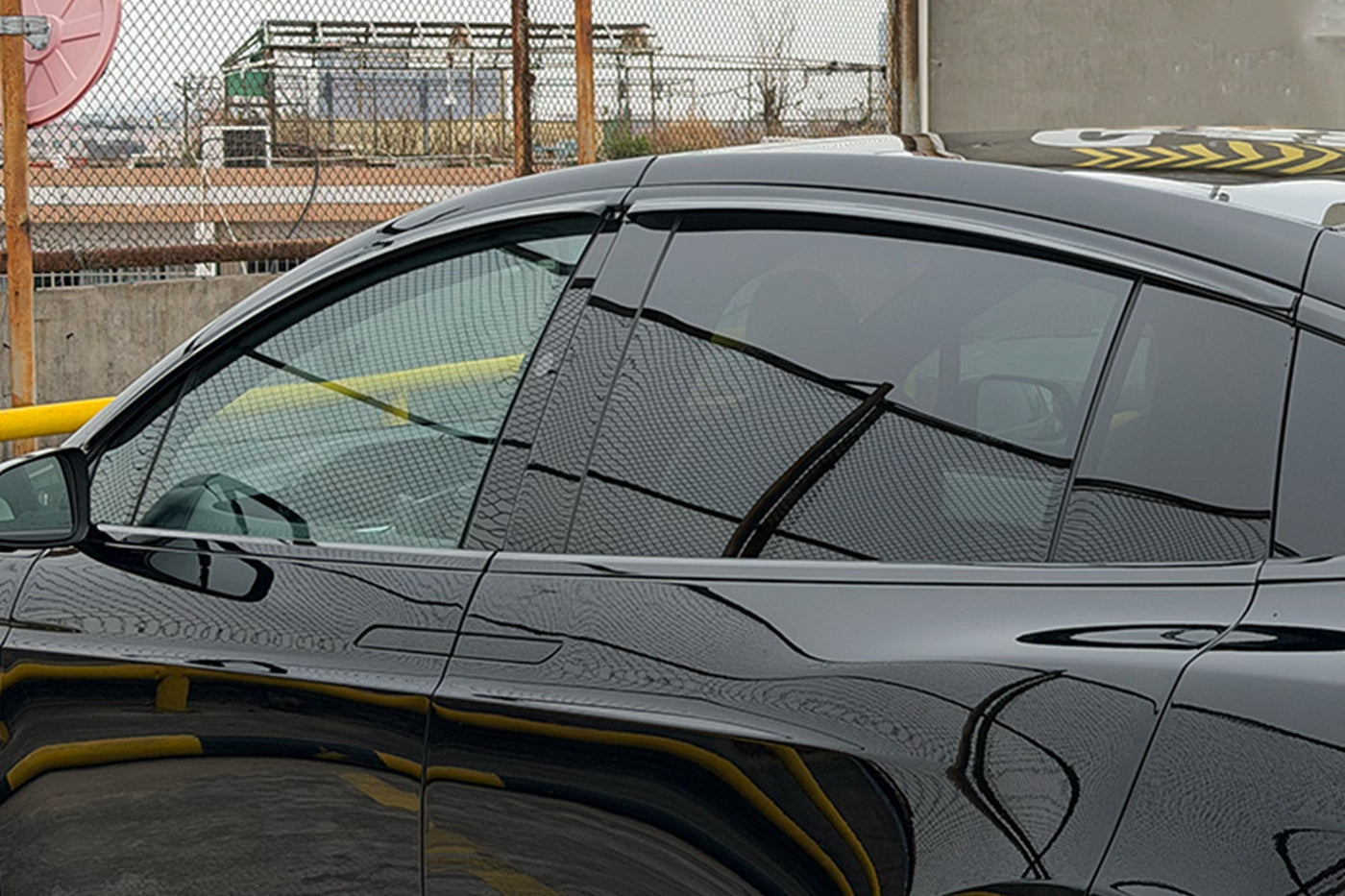 Tesla Model X Owners Discover Perfect Solution for Rainy Day Drives