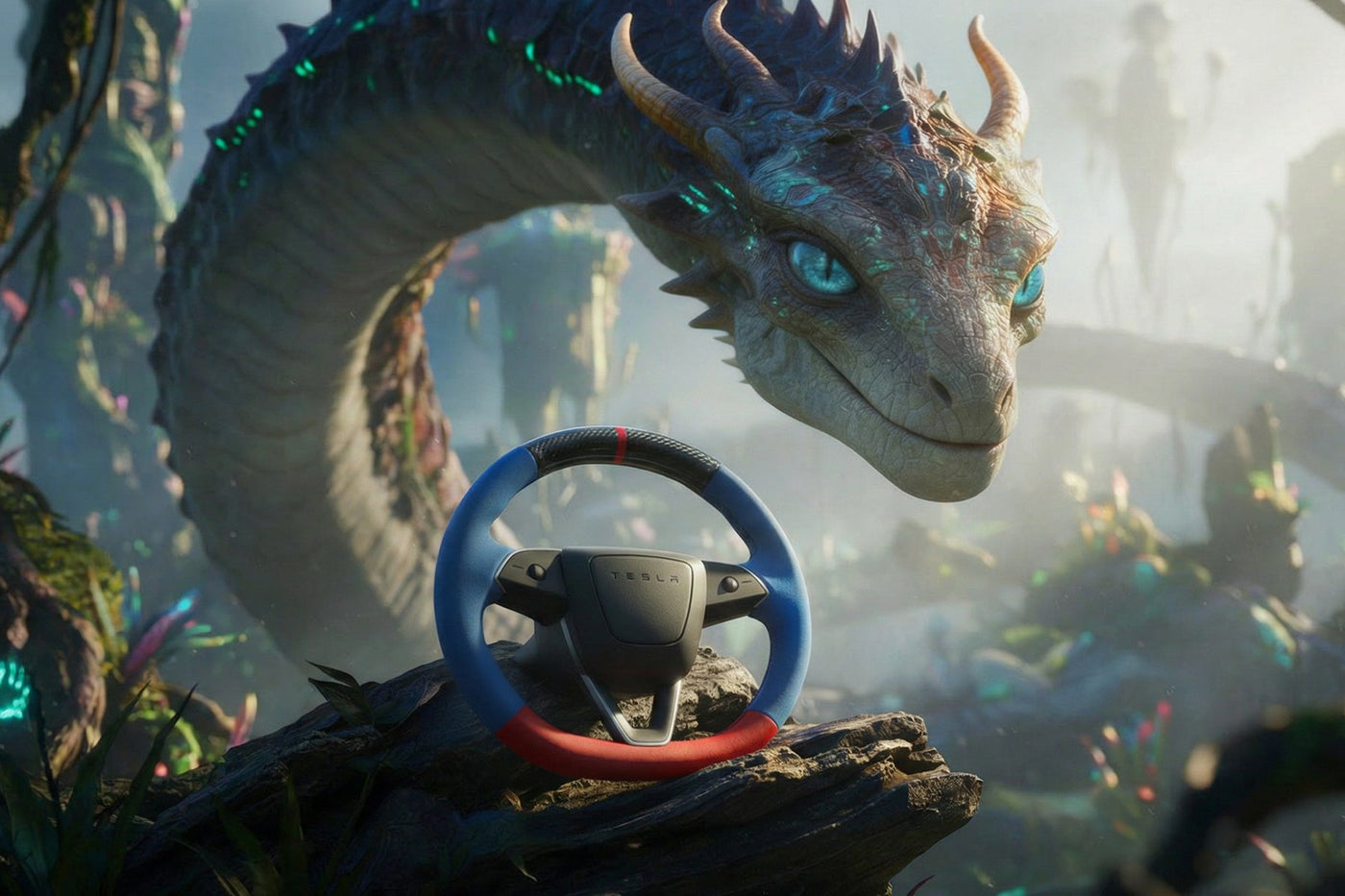 Tesla Drivers Can Now Bring Pandora's Magic to Their Daily Commute with Handcrafted Avatar Steering Wheel Cover