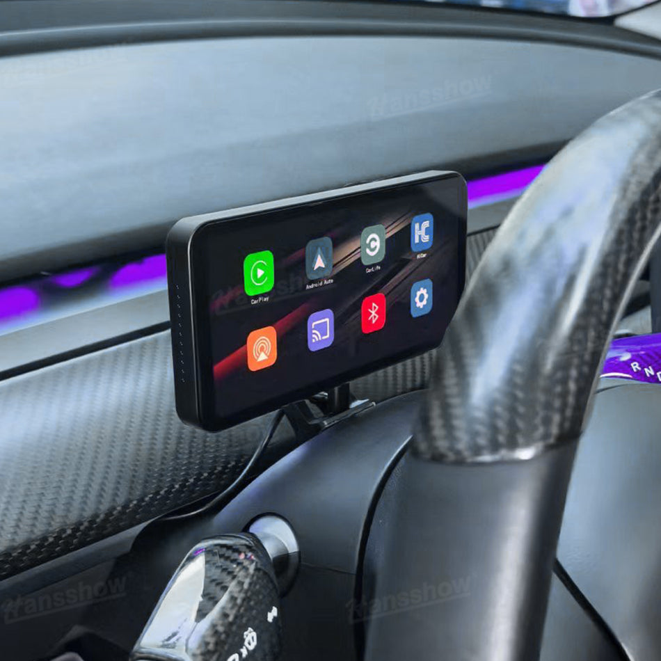 CarPlay Smart Dashboard Screen 6.7 Inch Instrument Cluster Display for Model Y/Y Juniper & Model 3/3 Highland