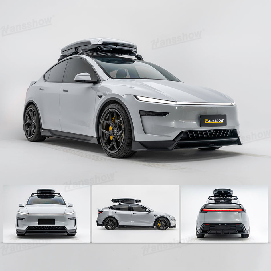 Model Y Juniper ABS Body Kit Performance Style Front Lip & Side Skirts & Rear Diffuser & Rear Spoiler for Tesla