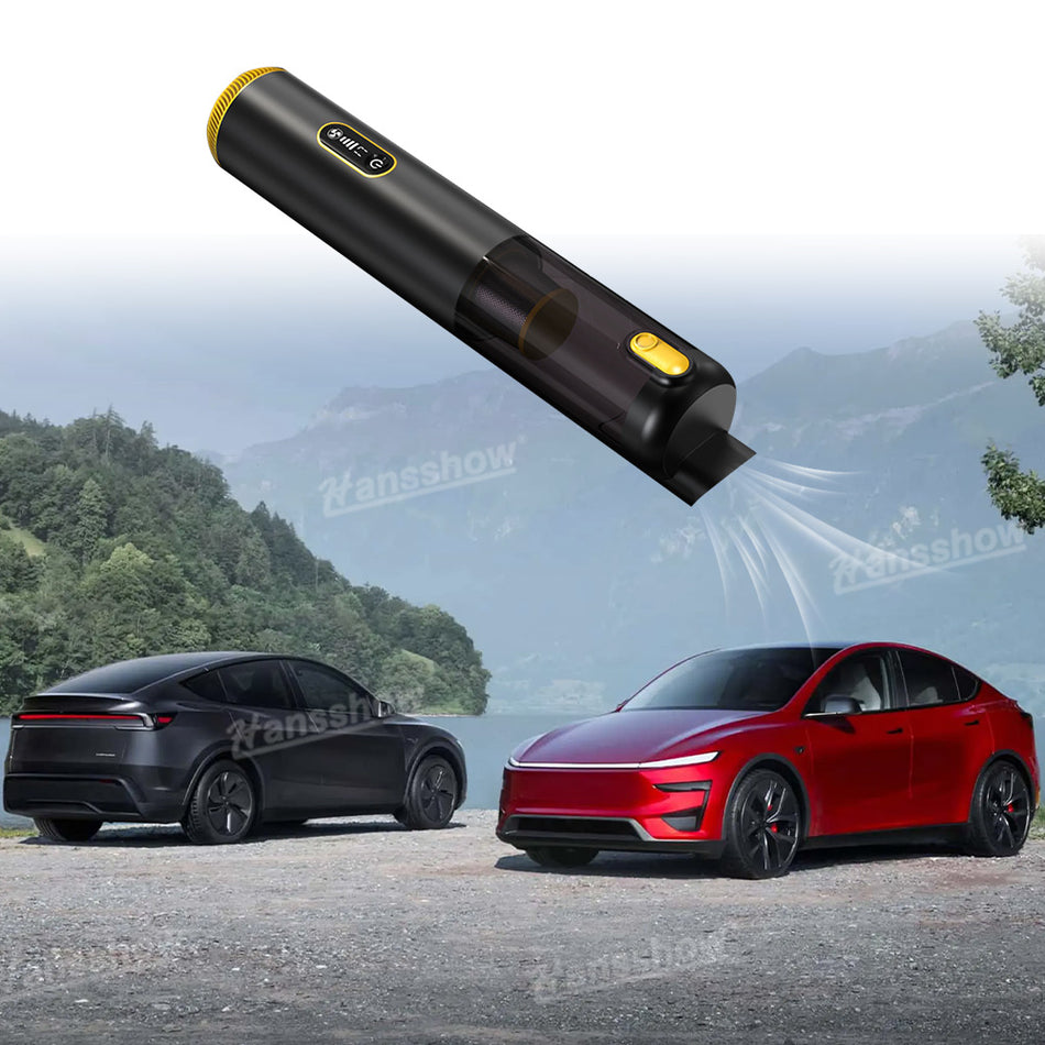 Vehicle Vacuum Cleaner with HEPA Filter  Handheld Cordless Vacuum for Tesla