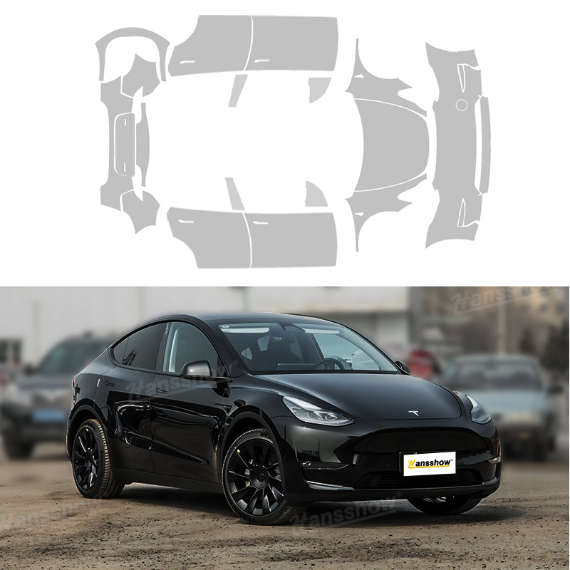Model Y DIY Color PPF Protection Film Kit-Wrap Pre-cut Full Coverage Protective for Tesla | Hansshow