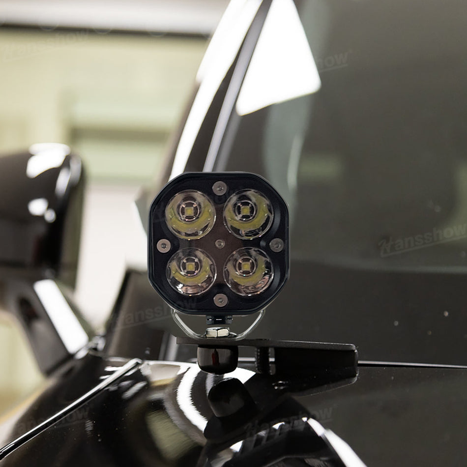 R1S/R1T A-Pillar Ditch Lights Kit White LED Spot System for Rivian