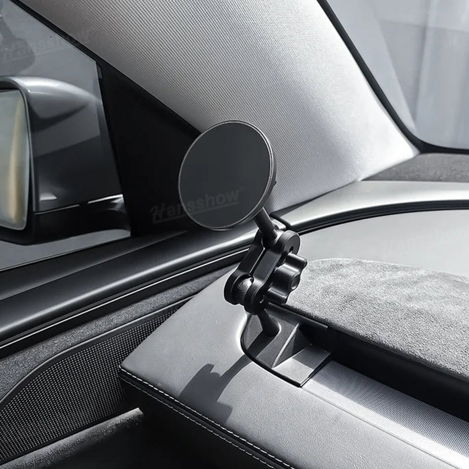Model Y Juniper/3 Highland Phone Holder Mount Adjustable Magnetic Left Side Dashboard Phone Mount