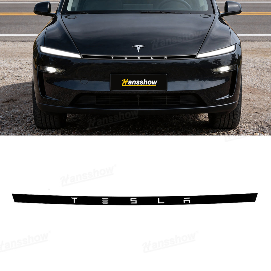 Model Y Juniper DRL (Daytime Running Light) PPF Color Change TPU Protection Film with TESLA Logo