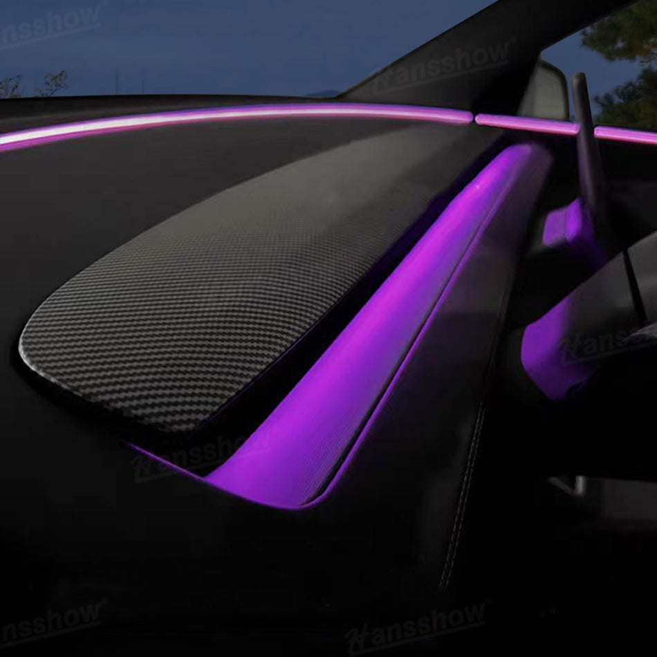 Model Y Juniper/3 Highland Dashboard Trim Replacement with Dynamic Ambient Lighting 3.0