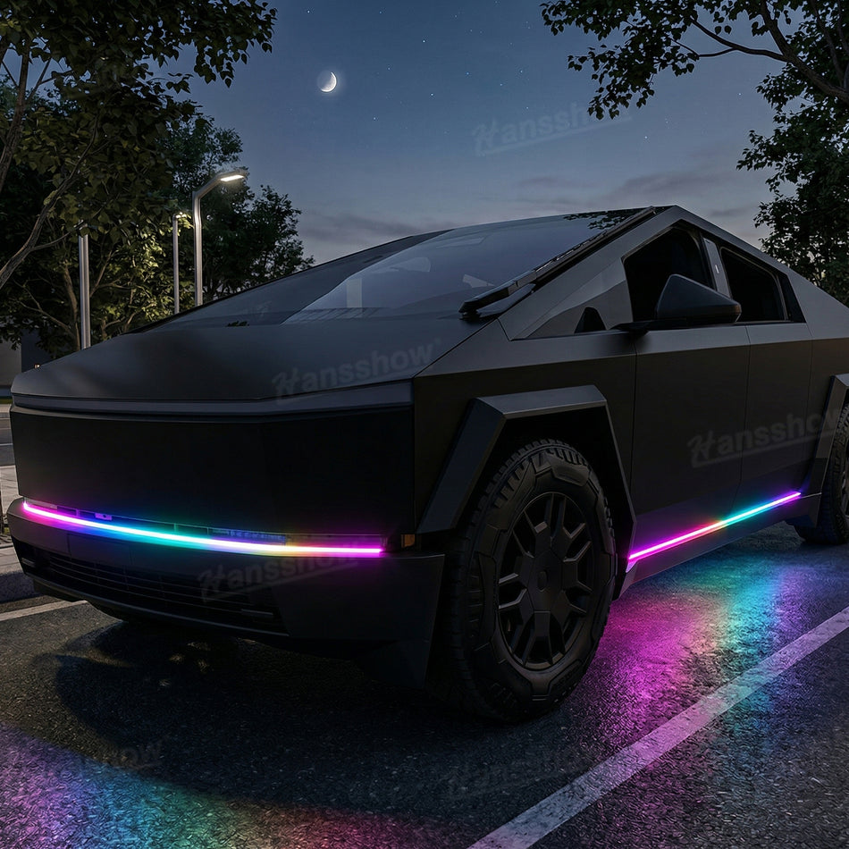 Cybertruck Profile LED Strip Light Kit 360° Body RGB Hidden Ambient Lighting with APP Control