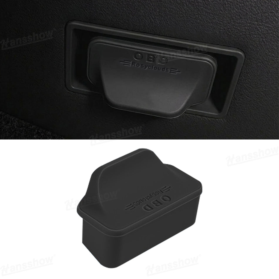 Model Y Juniper OBD Port Cover Silicone OBD II Dust Plug Waterproof Protective Cap for Tesla Model Y/Y Juniper & Model 3/3 Highland
