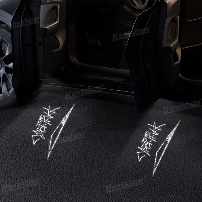 Model Y/3/3 Highland Welcome Door Projector Light Welcome Door Lamps for Tesla | Hansshow