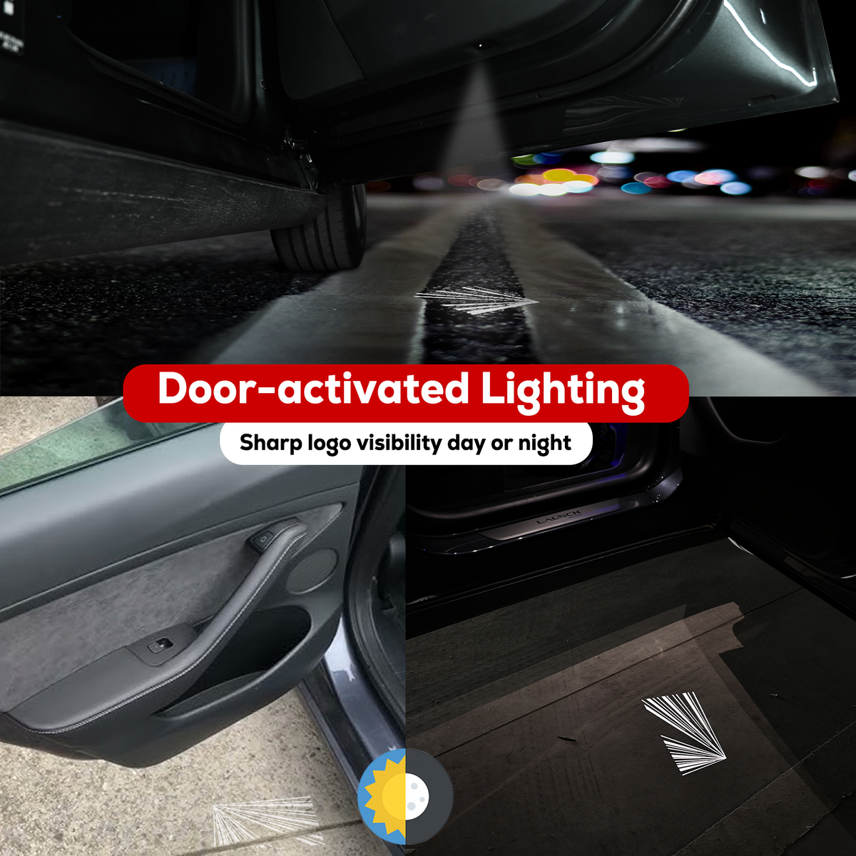Car Door Welcome Light, for Tesla Model 3 Highland 2024 Car Door Projector Lights Car Welcome Light Car Doors Decoration Light Car Accessories,2pcs Car Door Welcome Light, for Tesla Model 3 Highland 2024 Car Door Projector Lights Car Welcome Light Car Doors Decoration Light Car Accessories,2pcs