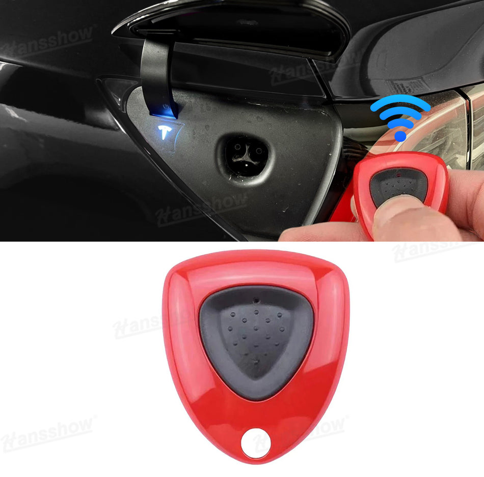 Charging Port Door Remote Control with Physical Button for Tesla