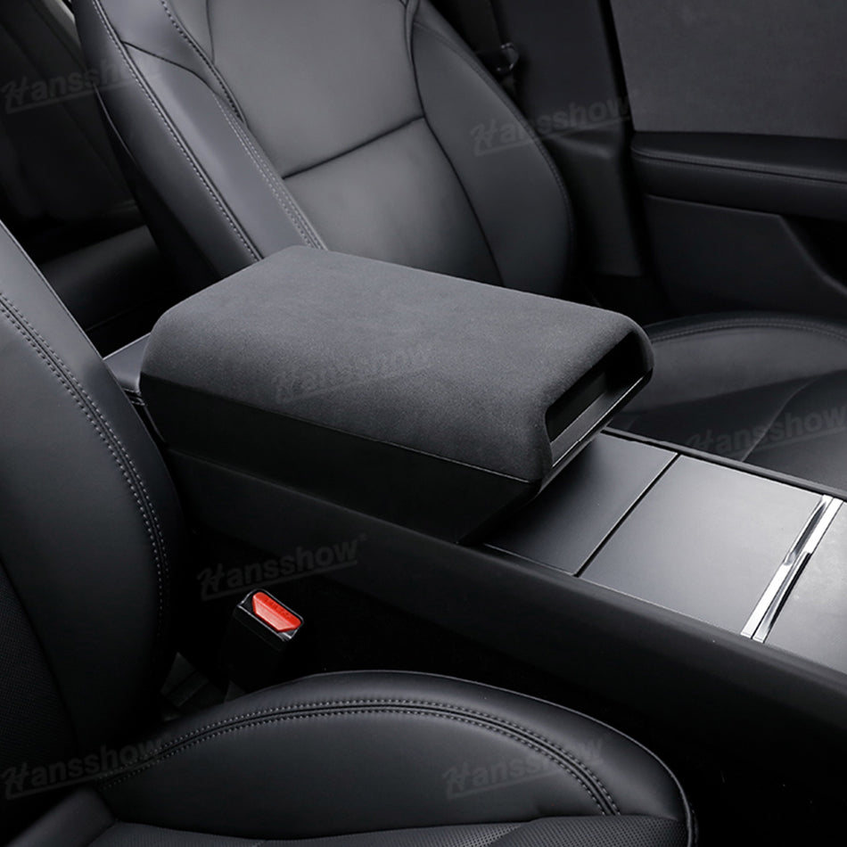 Model Y Juniper/3 Highland Armrest Pad Center Console Armrest Heightening Cushion for Enhanced Driving Comfort
