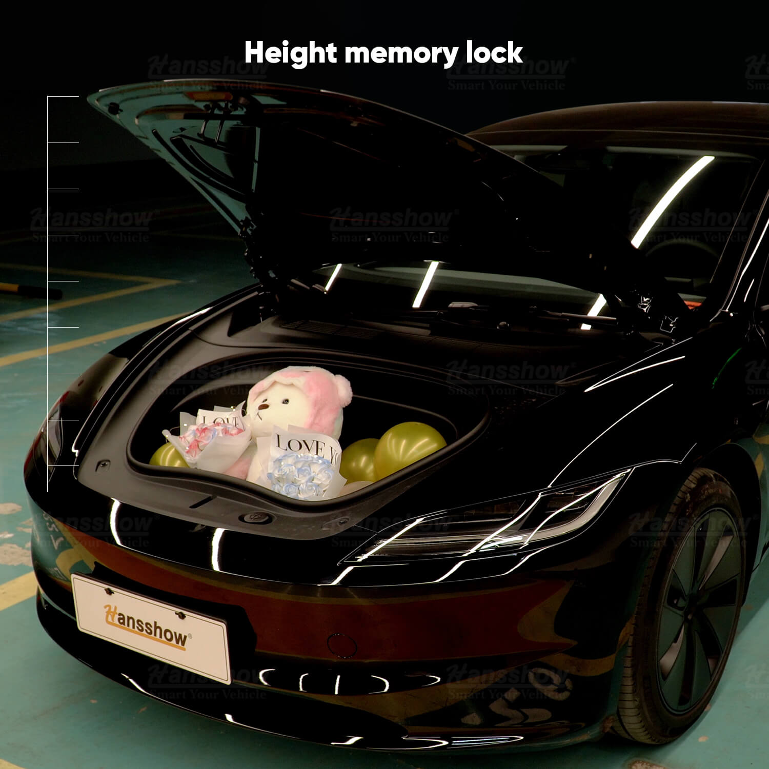 Hansshow Power Frunk Model 3 Highland One-Touch Control Silent Anti-Pi