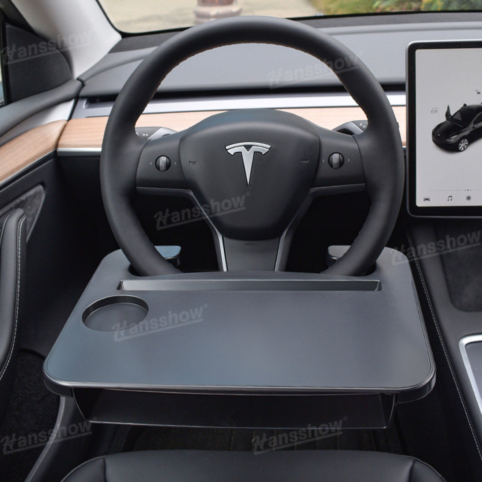 Steering Wheel Desk for Model Y/Y Juniper/3/3 Highland Tray Table for Tesla Picnic/Workstation Tray