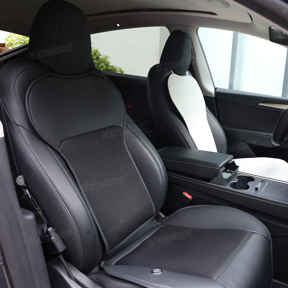 Model 3&Y Cooling Seat Cover With Ventilated Breathable Seat Cushion for Tesla