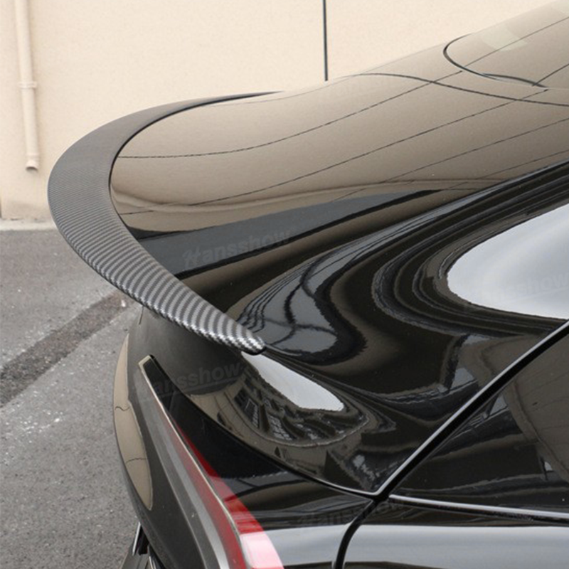 Modèle 3/y Aile de spoiler du coffre arrière en fibre de carbone réelle