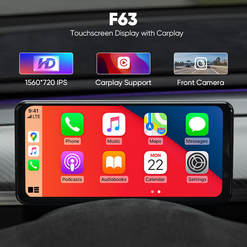 Upgrade Your Tesla with Hansshow's Dashboard Display - Model 3/Y Compatible