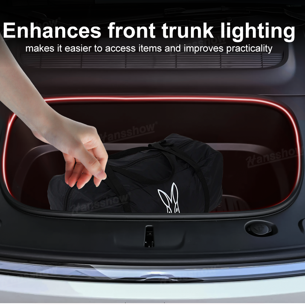 Model Y Juniper Front Trunk LED Light Strip RGB For Tesla Ambient Ligh ...