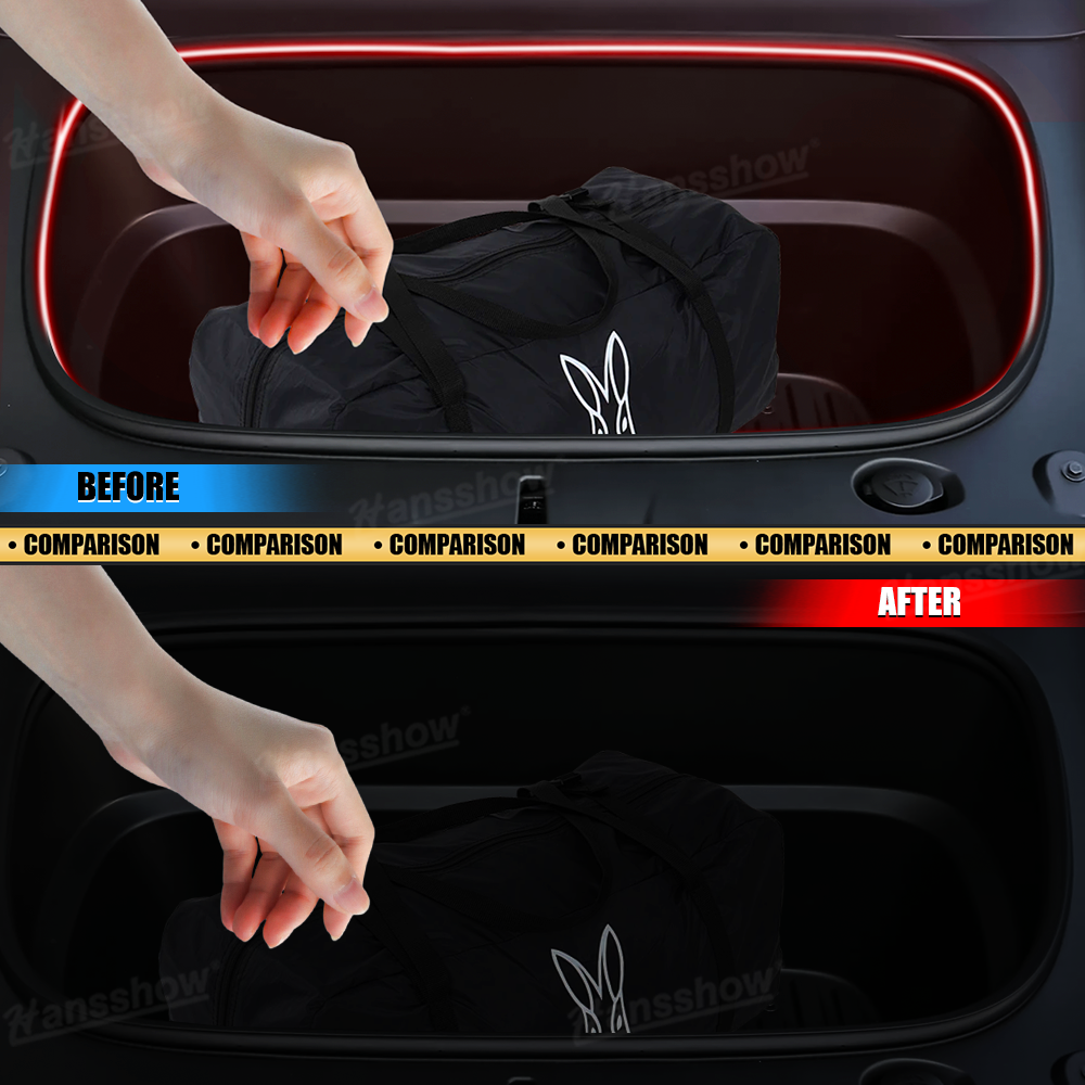 Model Y Juniper Front Trunk LED Light Strip RGB For Tesla Ambient Ligh ...