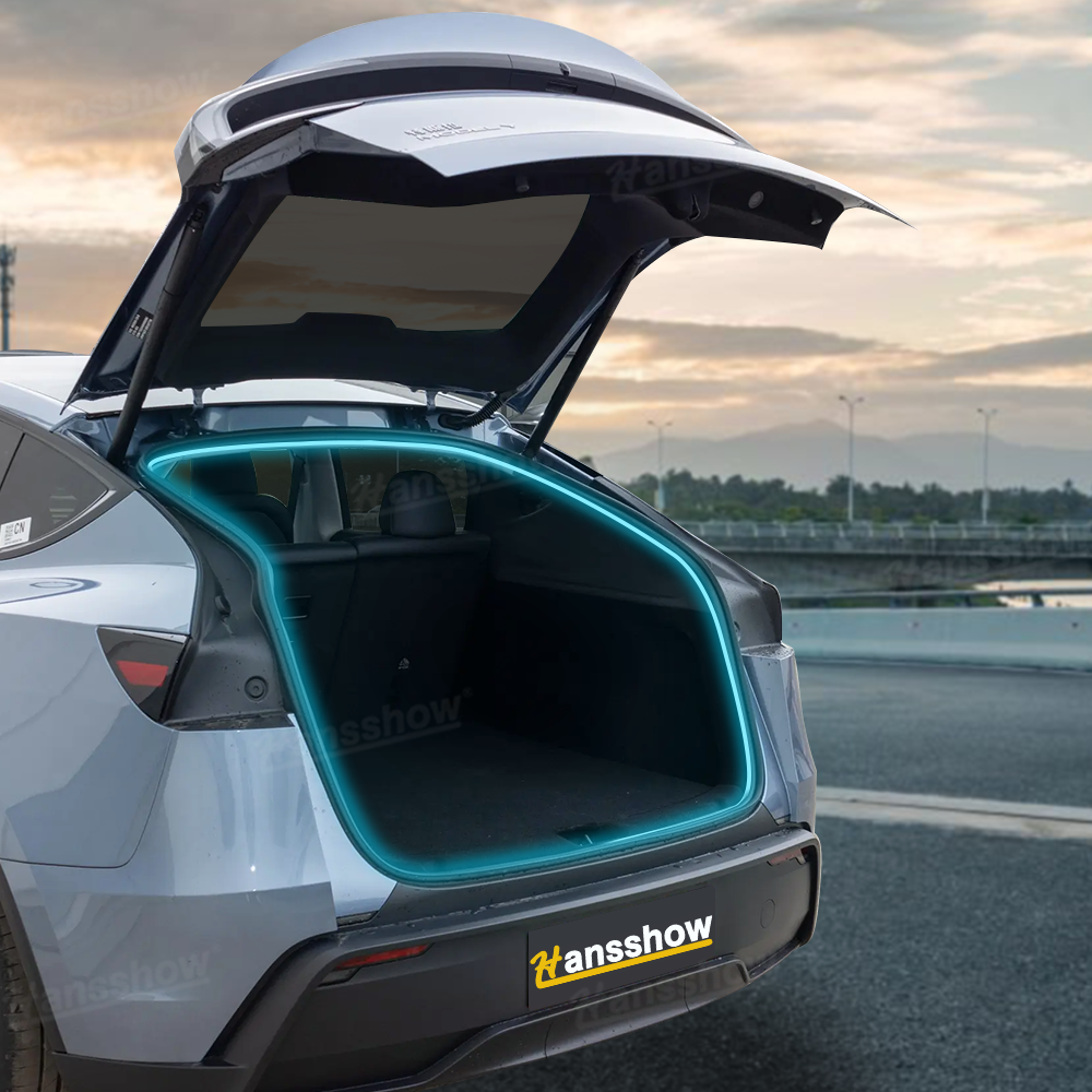 Model Y Juniper Rear Trunk Ambient Lighting RGB LED Light Strips for T ...