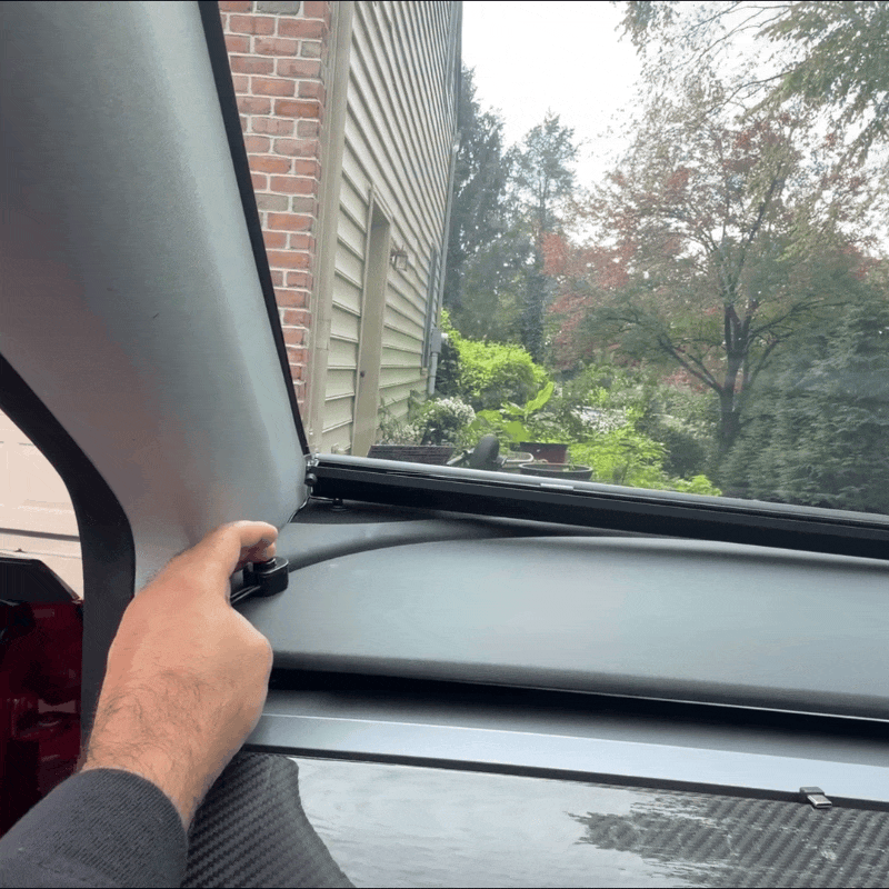 Electric Front Windshield Sunshade for  Model Y/Y Juniper & Model 3/3 Highland Auto-Lift Power Sunshade