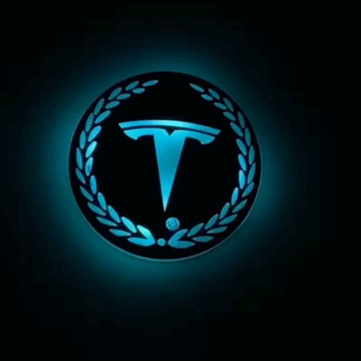 Triangle Window Acrylic Ambient Light for Tesla Triangular Glass Decorative Light LED Upgrade